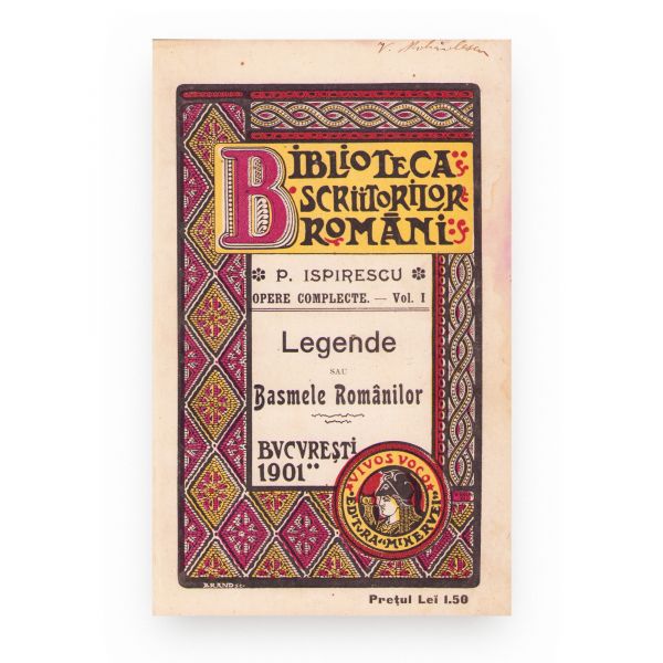 P. Ispirescu, Legende sau Basmele Românilor, 1901