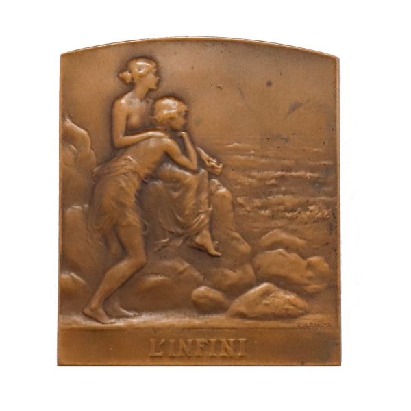 Grigore Tolea, premiul A.C.R.R., 1922, plachetă din bronz