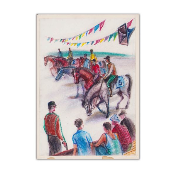 Basme românești, colecție de opt ilustrații realizate de Adrian Ionescu
