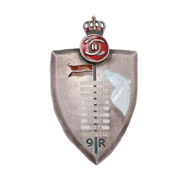 Insigna de 7 ani „Regimentul 9 Roșiori -Regina Elena- Robănești”