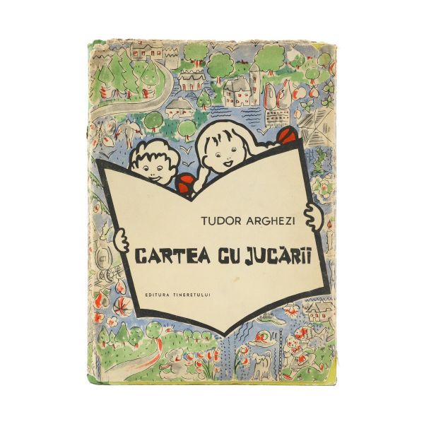 Tudor Arghezi, Cartea cu jucării, 1958, cu dedicație olografă