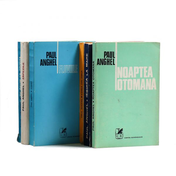 Paul Anghel, Zăpezile de-acum un veac, 6 volume, cu dedicație pentru Anatol Vieru 