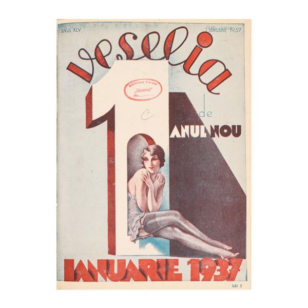 Revista „Veselia”, Anul XLV, Nr. 1 - Nr. 51, 1937 + un număr festiv de Crăciun