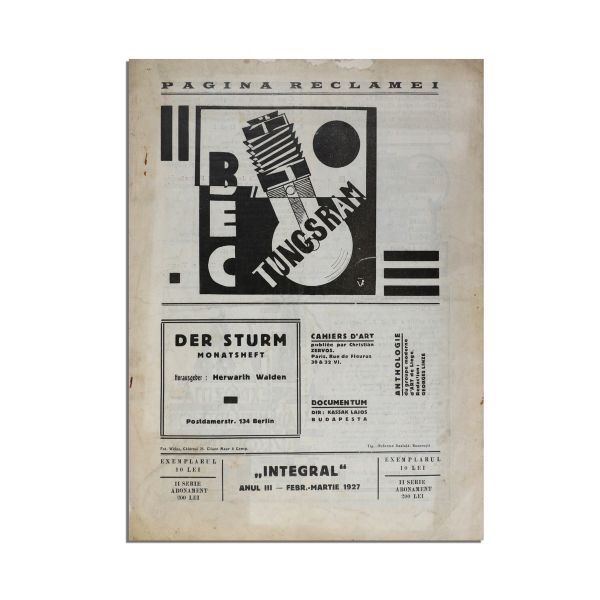 Publicația „Integral”, anul III, nr. 11, februarie-martie 1927