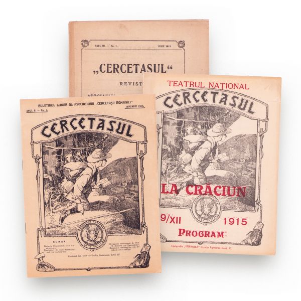 Publicația „Cercetașul”, trei numere, 1915-1919