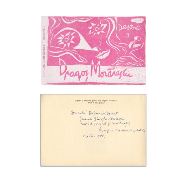 Dragoș Morărescu, Desene I, 1973-1980, cu dedicație olografă