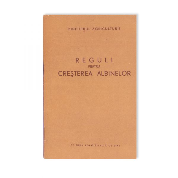 Două volume despre creșterea albinelor, 1956-1957 + carnet de membru al Asociației Crescătorilor de Albine