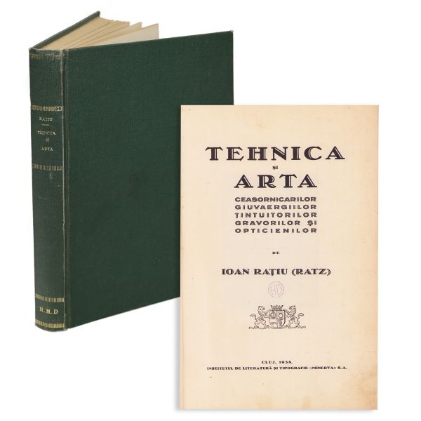 Ioan Rațiu, Tehnica și arta ceasornicarilor, giuvaergiilor, țintuitorilor, gravorilor și opticienilor, 1938