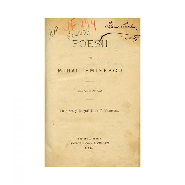 Mihai Eminescu, Poesii, Ediția I - Ediția a XI-a, Seria completă