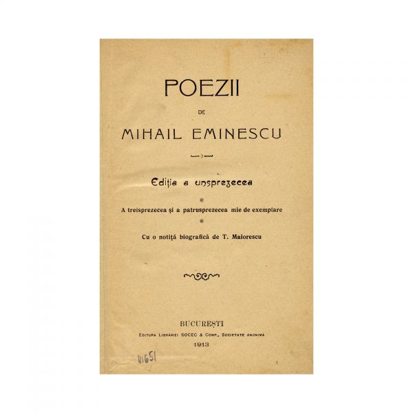 Mihai Eminescu, Poesii, 1884-1913, Ediția I - XI, Seria completă