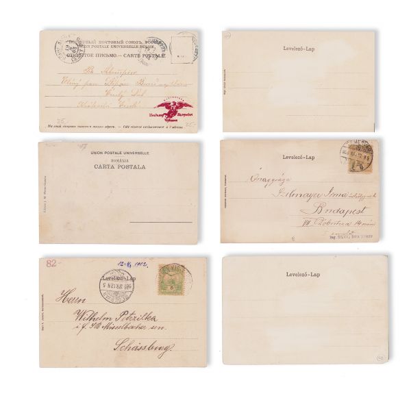 Cărți poștale ilustrate de tip trompe-l'œil cu reclamă pentru ziare și publicații românești din perioada 1908-1914