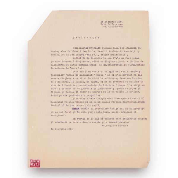 Tipografia „Litera”, „Cartea Românească”, „La Doi Frați Școlari”, „Socec”, trei facturi și o adresă, 1928-1944
