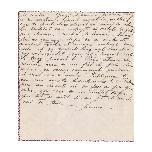 Mircea Eliade, două scrisori din partea Soranei Țopa, 1932