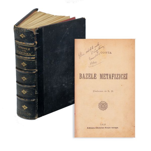 Vasile Conta, Bazele metafizicei + Încercări de metafizică + Teoria ondulațiunii universale (două volume) + Teoria fatalismului