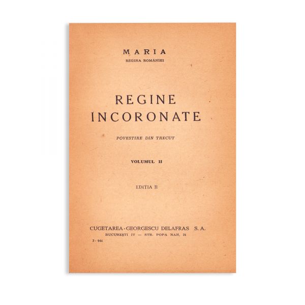Maria Regina României, Regine încoronate, 1944, două volume
