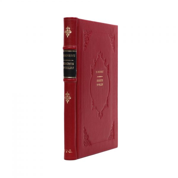 M. Eminescu, Gedichte - Novellen, prima ediție, cu dedicația traducătorului