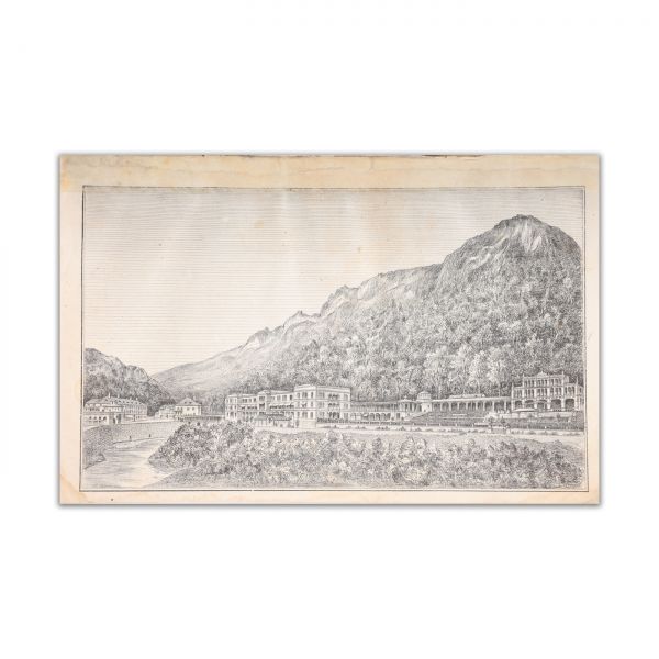Emanuel Munk, Stațiunea balneară Herculane, 1871