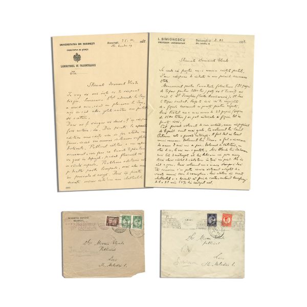 Ion Th. Simionescu, două scrisori către Mircea Eliade, aprilie-noiembrie 1932