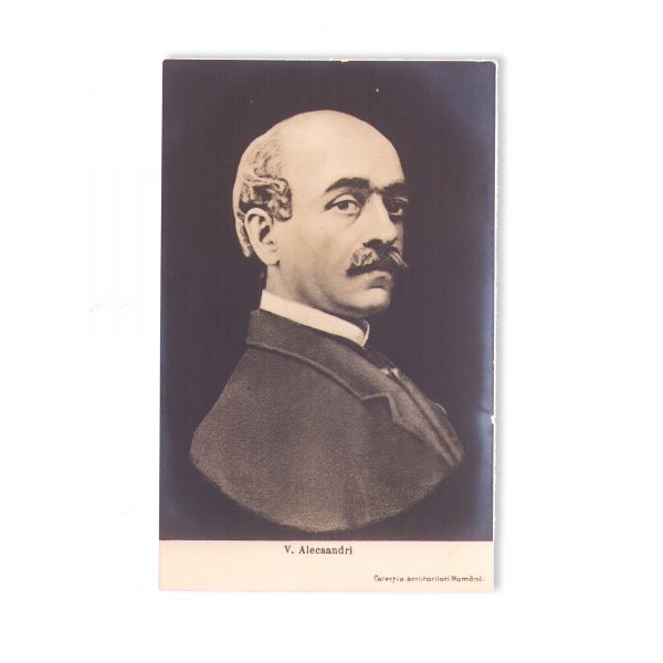 Vasile Alecsandri, trei cărți poștale ilustrate