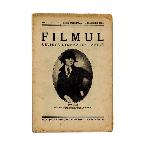 Publicația „Filmul”, Anul I, Nr. 1, 5 noiembrie 1923