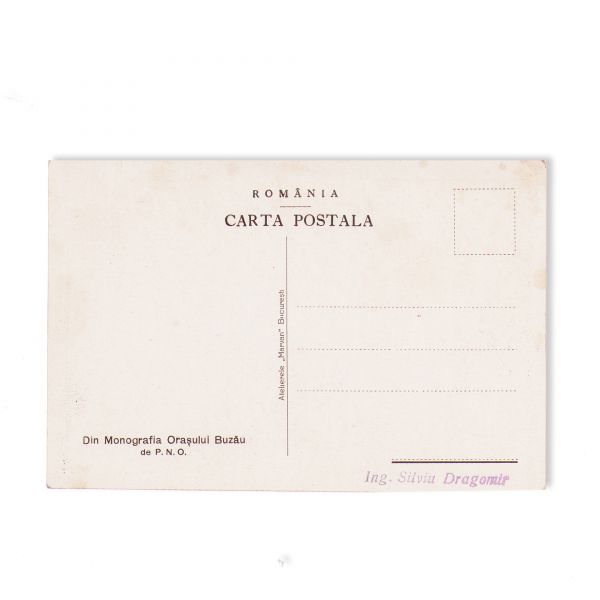 Primarii și președinții de comisii interimare din Buzău, fotografie tip carte poștală 