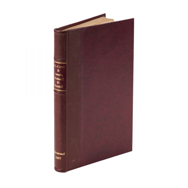 M. Carra, Istoria Moldovei și României, trad. N. T. Orășeanu, 1857