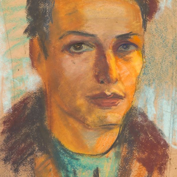 Tânărul Geo Dumitrescu, trei portrete în pastel