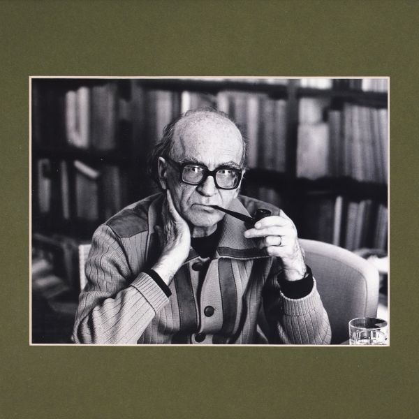 Mircea Eliade, filă manuscris despre credințele legate de fluviul Gange + fotografie