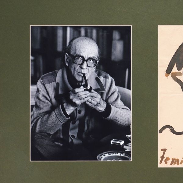 Mircea Eliade, Paradoxul e, dimpotrivă, o insurecție împotriva adevărului stabilit sau impus + desen în laviu și peniță
