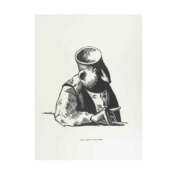 J. Perahim, Proverbe zicători, cu o prefață de Geo Bogza, 20 linogravuri