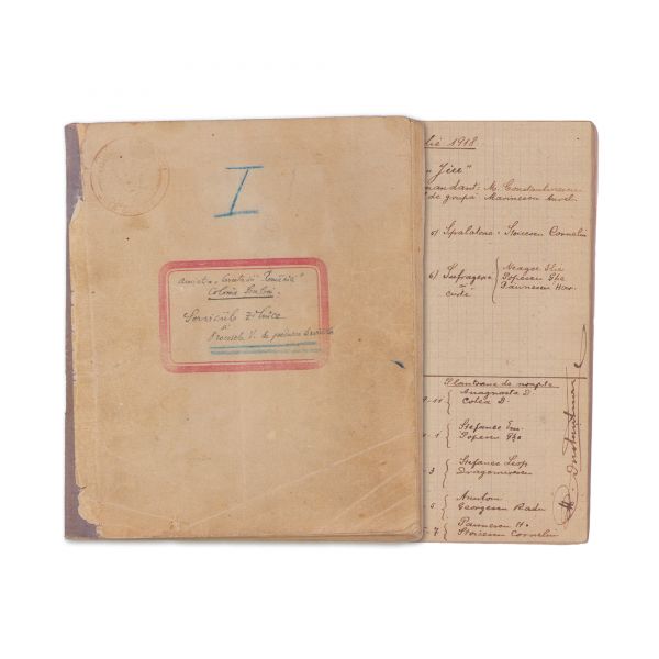 Asociația „Cercetașii României” - Colonia Sculeni, caiet de procese verbale