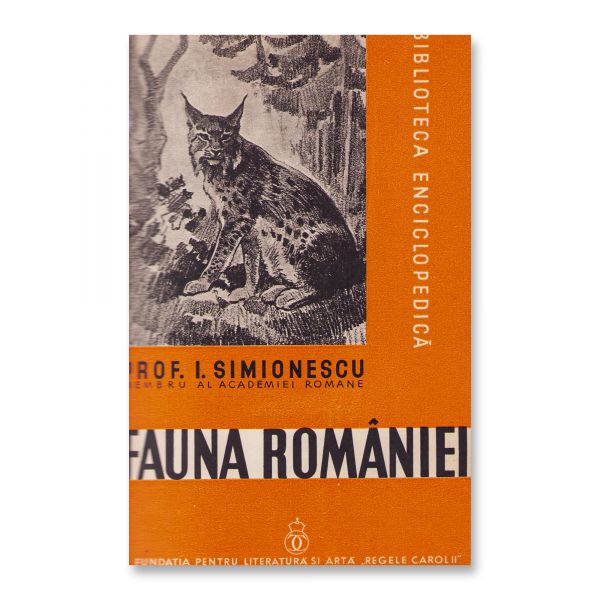 Prof. I. Simionescu, Fauna României, 1938