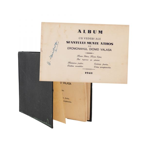 Ieromonahul Diomid Valas, Album cu vederi ale Sfântului Munte Athos, 1941