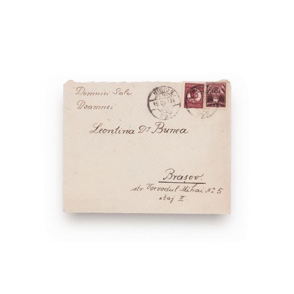 Leontina Dr. Bunea, scrisoare de mulțumire + brevet, 1919-1934 