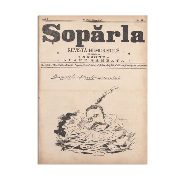Publicația „Șopârla”, Anul 1, 8 numere colligate