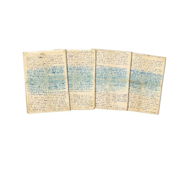 Nicolae Labiș, manuscris „Duțu” - Piesă rară