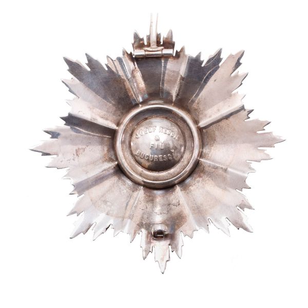 Ordinul „Coroana României” în grad de Mare Cruce, bijutier Josef Resch + cutie de epocă