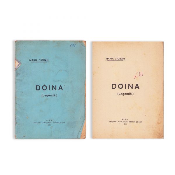 Maria Cioban, Doina, 1912