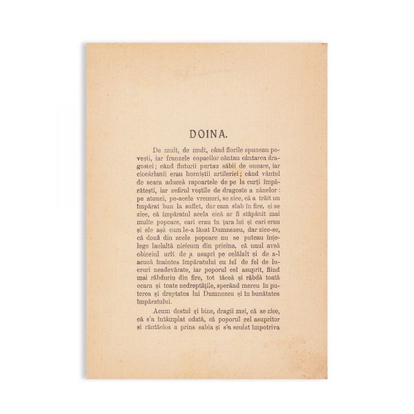 Maria Cioban, Doina, 1912