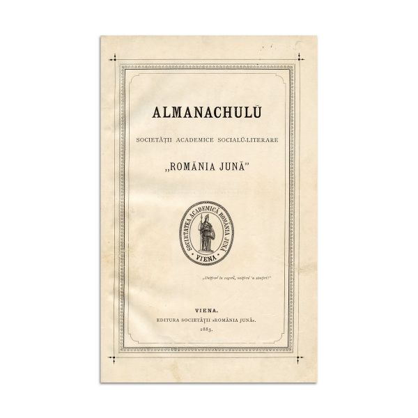 Almanahul Societății Social-Literare „România Jună”, două volume - Prima publicare a poeziei Luceafărul, de Mihai Eminescu