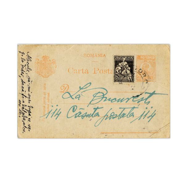 Sașa Pană, colecție de cărți poștale, 1920 - 1925