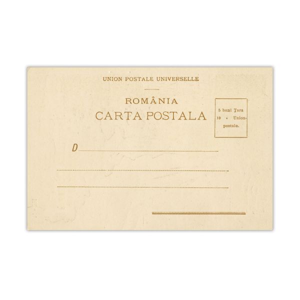 Societatea Centrală a Arhitecților din România, carte poștală ilustrată de Victor Stephănescu