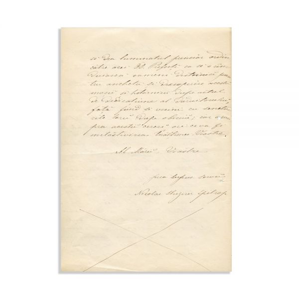 D. Bolintineanu, D. Ghica, I. Racotă, documente referitoare la Mănăstirea Spiridon, 1861 - 1866