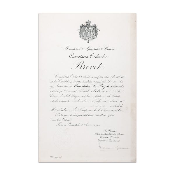 Theodor Petrescu, 12 brevete + o scrisoare 