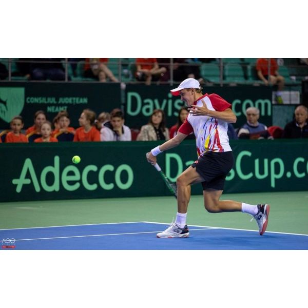 Tricou Filip Jianu -echipament oficial al echipei României de Cupa Davis