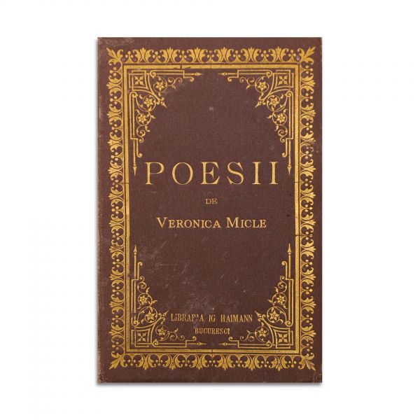 Veronica Micle, Poesii, 1887, prima ediție, Piesă rară