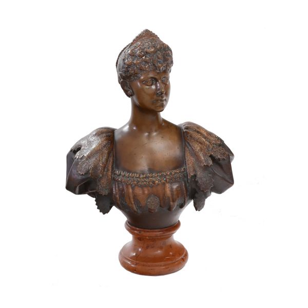 Valentino Brustolon, bustul principesei Maria a României, 1896