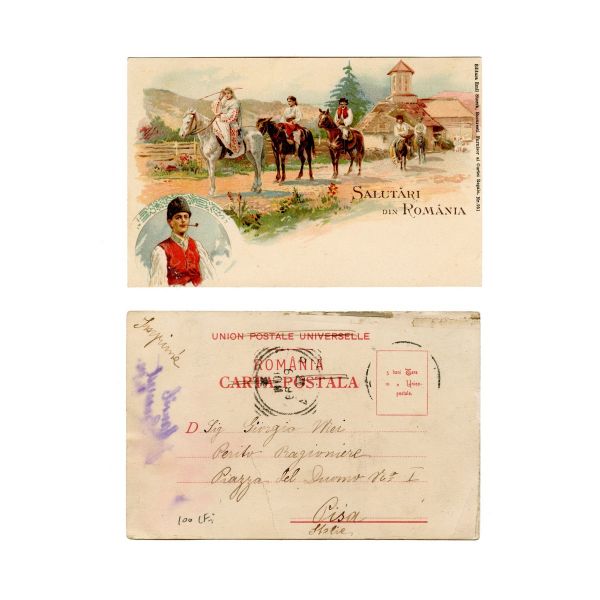 Cărți poștale rare - 8 cărți poștale ilustrate