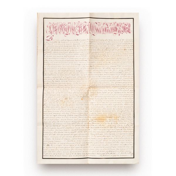 Hrisov domnesc de vânzare, Mihail Grigore Sturdza, 1841