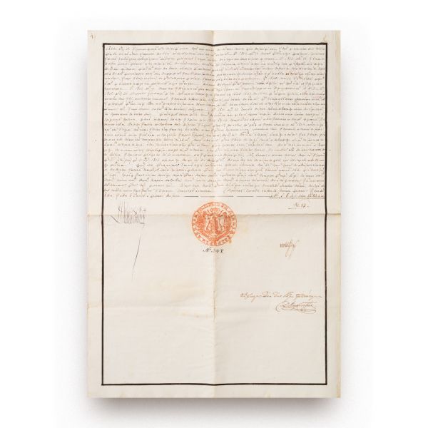 Hrisov domnesc de vânzare, Mihail Grigore Sturdza, 1841